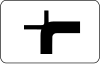 Direction of priority road