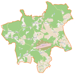 Plan gminy Cewice