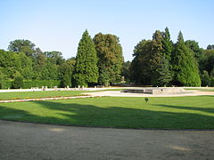 Blick von der anderen Seite, im Hintergrund das Denkmal von Elsass-Lothringen