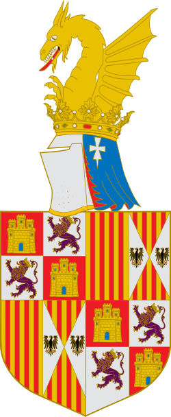 Ferdinand II av Aragóns våpenskjold