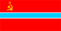Flag of the Uzbek SSR