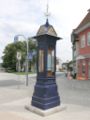 Wettersäule am Wetzlarer Platz. Wheater column at wetzlar square.