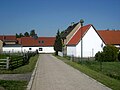 Kriechau, area behind the church