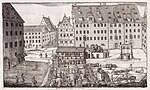 Thumbnail for File:Kupferstich - Nürnberg - Der Obstmarkt in Nürnberg - Boener - 1702.jpg