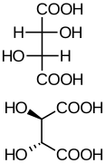 L-tartaric acid.svg