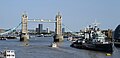 HMS Belfast with Tower Bridge