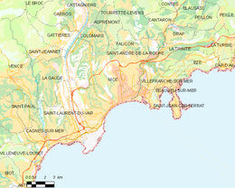 Nizza – Mappa