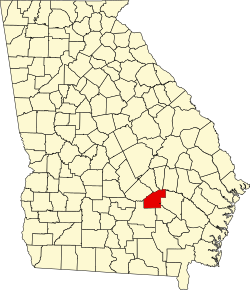 Koartn vo Jeff Davis County innahoib vo Georgia