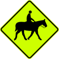 (W16-8/PW-36) Watch for horses
