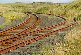 Railway loop near Portballintrae - geograph.org.uk - 3084874.jpg