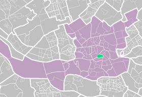 Localisation de Kop van Zuid