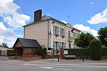Ang Town Hall sa Saint-Aubin-en-Bray
