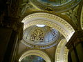 Cupola of the side chapel of the Holy Family.