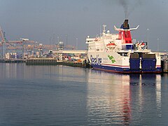 Stena Superfast VIII at Belfast Harbour - geograph.org.uk - 5473450.jpg