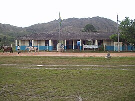 Escola no distrito de Tepequém, em Amajari