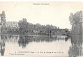 Pont sur la Sambre à Vadencourt en 1910