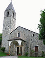 Saint-Dalmas (San Dalmazzo) - Chiesa dell'Invenzione della Santa Croce (Église de l'Invention-de-la-Sainte-Croix) - Il portico