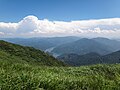 浅草岳からの田子倉湖