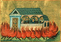 20 tisíc mučedníků z Nikomedie, z Menologia Basilea II.
