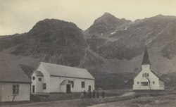 A church and a movie theater (!) in the Arctic.