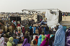 Sivatagi fesztivál Timbuktu mellett