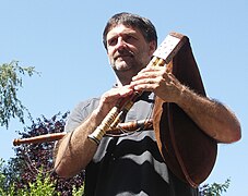 Joueur de chabrette (chabretaire)