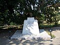 Bust of Atatürk near the elementary school