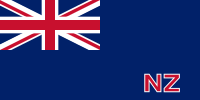 ?Vlag van Nieuw-Zeeland zoals in 1867 geïntroduceerd