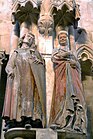Statues d'Hermann et Reglindis.