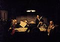 Johann Peter Hasenclever: Das Lesekabinett (1843)