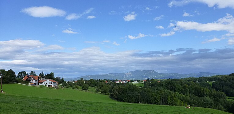 Landscape east of Graz in 2013