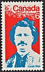 Thumbnail for File:Louis Riel stamp Canada 1970.jpg