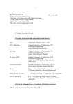 Matti Karjalainen's CV 1.10.2009