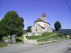 Skyline of Monnet-la-Ville