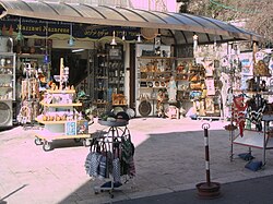 Souvenierwinkel in Nazareth