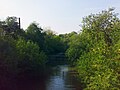 The Setun River near its influx into the Moskva River