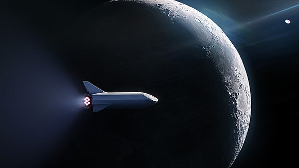 Nava Starship fabricata de SpaceX