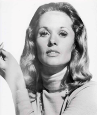 Portrait de Tippi Hedren.