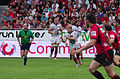 * Nomination USO - RCT - 28-09-2013 - Stade Mathon - Passe du demi de melée --Pleclown 12:14, 26 November 2013 (UTC) * Promotion OK, though I;'m not entirely sanguine about the composition. --Mattbuck 21:01, 2 December 2013 (UTC)