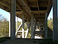 La partie occidentale du viaduc