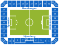 Distribuição das tribunas