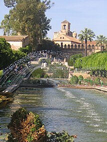 Fontein in het Alcázar