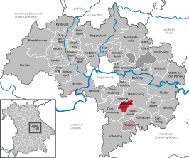 Kaart van Alteglofsheim