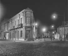 Caminito en una noche de 1960.
