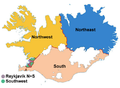 Виборчі округи Ісландії