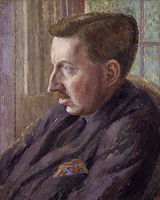 Dora Carrington, Portrait of E. M. Forster, 1924–1925