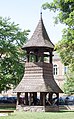 The wooden belfry from Kožuchovce