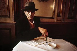 German Artist Joseph Beuys, Cafe Florian, Venice 1983 c Burkhard von Harder.jpg