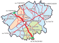 English: Map of Hämeenlinna Suomi: Hämeenlinnan kartta