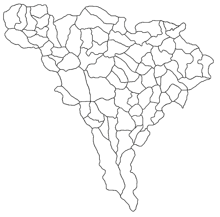 Fehér megye térképe